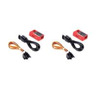 Mcnhbdgg 2X for FMS Reflex V3 Flight Controller Gyroscope Stabilizer for FMS Aircraft RC Airplanes Upgrade Flight Controller