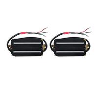 Mcnhbdgg 2X High Output Pickup Dual Hot Rail Humbucker Pickups Ceramic Electric Guitar Pickup Humbucker