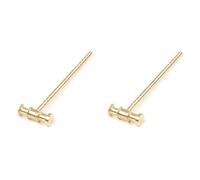 Mcnhbdgg 2X High Quality Brass L150mm Solid Hammer DIY for Manual Hammer Clock Repair Hammer Leather Hammer Hand Tool Parts