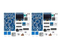 Mcnhbdgg 2X Mini DOS LCD Oscilloscope Kit STC8K8A Single Chip Microcomputer Electronic Soldering Practice Loose Without Shell