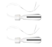 Mcnhbdgg 2X Vaginal Probe Electrodes TENS/EMS Pelvic Floor Muscle Stimulator Trainer Exerciser Women Improve Incontinence