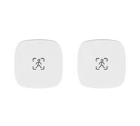 Mcnhbdgg 2X Wifi Human Presence Motion Sensor with Luminance/Distance Detection 5/110/220V Tuya Smart Life Home Automation