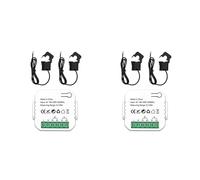 Mcnhbdgg 2X ZigBee 2 Channel Meter Bidirectional with Current Sensor Tuya Smart Monitor Power 80A 110V/240V