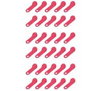 Mcnhbdgg 30pcs DS1990A-F5 TM Card IButton Tag with Wall-Mounted Red