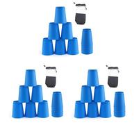 Mcnhbdgg 36Pcs Kid Quick Stacking Cups Set Mini Speed Training Game Fun Stacking Cup Fast Paced Game for Boys Girls