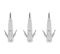 Mcnhbdgg 3X for RJ11 RJ12 RJ45 Cat5-1 Network Cable Wire Cut Tool Punch Down Impact Tool