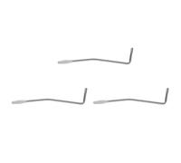 Mcnhbdgg 3X Silver 5.0Mm Rocker Tremolo Arm Vibrato Steel Lever for Electric Guitar Instruments