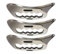 Mcnhbdgg 3X Stainless Steel Gua Sha Scraping Massage Tool Soft Tissue Mobilization Body Pain Scraping Tool