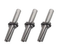 Mcnhbdgg 3X Stone Splitting Tool Stone Splitter Metal Plug Wedges Concrete Rock Splitters 16x105mm Stone Chopper Chisels
