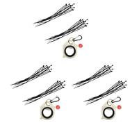 Mcnhbdgg 3X Zip Ties Holder Keeper for Electrical Wire Ties Portable Hardware Tool Storage Glow in the Dark Zip Tie Organizer