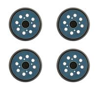 Mcnhbdgg 4 Pcs 5 Inch 8 Holes 125mm Hook Loop Sanding Backing Pad for Orbital Sander Disk Backup Stick on Pad