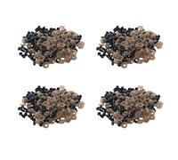 Mcnhbdgg 400Pcs 6mm Black Plastic Safety Eye Washers for Teddy Toy Eyes Puppet Doll Craft