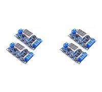 Mcnhbdgg 4Pcs DC12-24V Dual MOS Digital Time Delay Relay Trigger Cycle Timer Delay Switch Circuit Board Timing Control Module