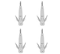 Mcnhbdgg 4X for RJ11 RJ12 RJ45 Cat5-1 Network Cable Wire Cut Tool Punch Down Impact Tool