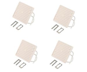 Mcnhbdgg 4X IR Infrared Top Heater Ceramic Heating Hot Plate 120X120MM 220V 650W for Soldering BGA Rework Station