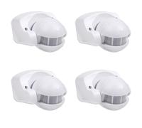 Mcnhbdgg 4X PIR Infrared Motion Sensor AC110V-220V Motion Detector Adjustable Switch for Indoor and Outdoor Multiple Scenarios