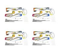 Mcnhbdgg 4X RC Air Plane 3D Airplane Micro-Mini Foam EPP PP F3P Lightset KIT Model Hobby Toys Remote Control Toys E210