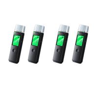 Mcnhbdgg 4X Rechargeable Breathalyzer Portable Breathalyzer Tester for Individuals and Homes Drunk Driving Insufflation Tester