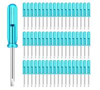 Mcnhbdgg 500PCS Mini Slotted Screwdriver, 2.0mm Flat Head 45mm Length for Small Appliances Repair