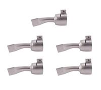 Mcnhbdgg 5pcs 20mm Welding Nozzle Wide Angle Flat Slit for Hot Air Plastic Welder Heat Nozzle Plastic Welding Torch Accessories