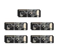 Mcnhbdgg 5X -03D 24G Multi-Target Human Motion Trajectory Localization and Tracking Radar Module on-Board PCB Antenna