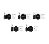 Mcnhbdgg 5X 30A Single Channel LED Dimmer Controller with 3 Key Wireless Remote Control for Single Color 5050 3528 Striplight