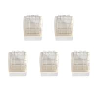 Mcnhbdgg 5X Grass Frame Hay Feeder Manger Rack for Guinea Pig Fixed Flip-Up Holder