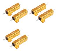 Mcnhbdgg 6 Pcs Electronic Aluminium Shell Resistors 5% 8 Ohm 50W