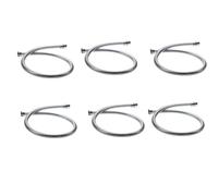 Mcnhbdgg 6pcs 80 cm Flexible Stainless Steel Bathroom Water Shower Hose