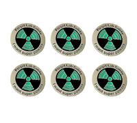 Mcnhbdgg 6X Science Enamel Pin - Glow in the Dark - Forget Lab Safety I Want Super Powers Lapel Pin Hat Pin - Funny Pin