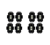 Mcnhbdgg 8 Pcs 7 Colors Drone Strobe Light USB LED Anti-Collision Bike Tail Drone Night Fly Mini Signal Flashing Warning Light