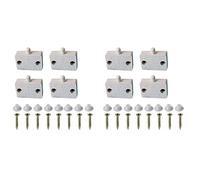 Mcnhbdgg 8 Pcs Cabinet Door Switch Cabinet Lamp Switch Drawers Open on Close Door Applicable to 12V 24V 110V White