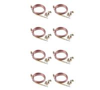 Mcnhbdgg 8pcs 1500Mm Gas Stove Universal Thermocouple Kit M6X0.75 with Overflow Nut (40) Replacement Thermocouple
