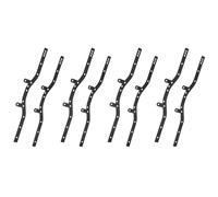 Mcnhbdgg 8Pcs Metal Chassis Beam Girder Side Frame Chassis for C14 C24 C24-1 1/16 RC Car Upgrade Parts Accessories