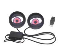 Mcnhbdgg DIY Kit 6 Mode Dual-Devil' S Eye Electronic Eye Headlight Display Screen for Toy/Doll Robot/Car Motorcycle