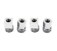 Mcnhbdgg ER32 Collet Chucks Block Set of 4 Square and Hex Workholding Holder for CNC Lathe Engraving Machine