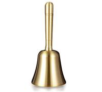 Mcnhbdgg Meal Bell, Loud Hand Bell Classic, Multifunctional Table Bell, Reception Bell for School, Church, Christmas