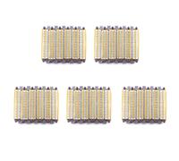Mcnhbdgg Small Size 120Pcs Salon Nylon Hook & Loop Hair Rollers Set Hair Root Perm Rods Bars Curlers with Clips & Rubber Bands