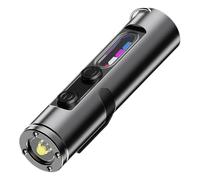 Mcnhbdgg Taclight Ultimate Survival Flashlight 500 Lumens Rechargeable Flashlight Waterproof Pocket Keychain Flashlights A