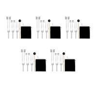 Mcnhbdgg Tuning Fork Set (128Hz, 256Hz, 512Hz) of 15 Pack,Tuning Forks with Reflex Hammer for Sound Healing Sound Vibration Tools