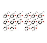 Mcnhbdgg Zip Tie Organizer Cable Tie Organizer Holder Glow in the Dark Strong Efficient Solution 16PCS