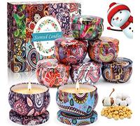 McNory 8pcs Scented Candles Gift Set, Aromatherapy Candle for Her, Natural Soy Wax Women's Gift for Stress Relief Birthday Bath Yoga Birthday Party Anniversary (classic style)