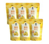 Mcnulty Pouch Korean Fruit & Tea Pouch Drinks - Refreshing Ready-to-Drink Juices - 190ml (Pack of 6) - Convenient & Portable (Pack of 6, Citron Ade)