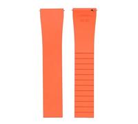 MCNVNEFSAW 18-19mm Watch Fold Deployant Clasp Double Click Spring Fast Release Stainless Steel 316L Strap Folding Buckle watch band(Orange No buckle,19mm)