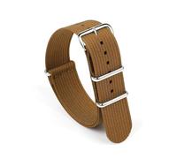 MCNVNEFSAW 20mm 22mm Ribbed Watch Band Strap Replacement for Men Women Braid Watchband Fabric Watch Straps watch band(6,20mm)