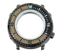 MCNVNEFSAW 43mm Case C3 Luminous Bezel Sapphire Glass For NH35 NH36 NH34/38 4R36 Movement 28 5mm watch case(White chapter ring 3)