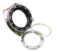 MCNVNEFSAW 6105 6309 Watch Case Waterproof Turtle Fit for NH35 NH36 Automatic Movement watch case(A)