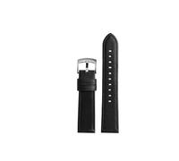 MCNVNEFSAW Cow Genuine Leather Watch Strap Men's Fit For Armani AR1694 60012 1732 1692 1507 1981 AX2098 Watches Band 20mm 22mm Black Watchband watch band(White Black,20mm)