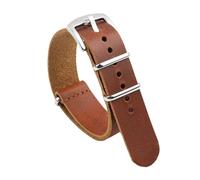 MCNVNEFSAW Genuine Leather Watch Strap 18mm 20mm 22mm 24mm Watch Band Burst Crack Men Wristband Bracelet Replacement Watch Accessories watch band(6,18mm)