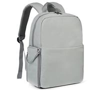 MCNVNEFSAW SLR Camera Backpack Professional Wear-resistant Large Bag Camera Lens Notebook Outdoor Travel Bag Fit For Canon Fit For Nikon Fit For Sony camera bag(L4 Light grey S)